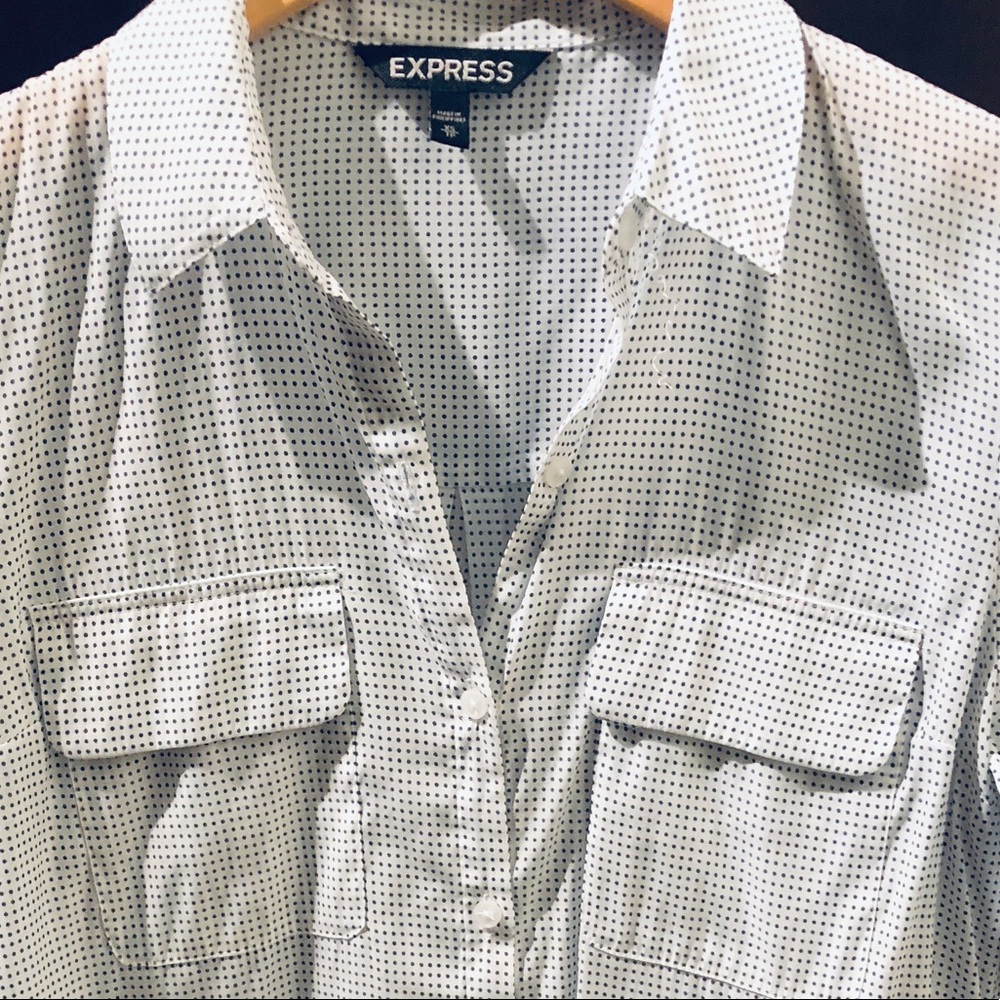 Express button down top (XS) - Picture 6 of 6